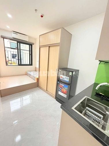 Tòa nhà ccmn xây mới phố Đại La, Dt 45m2, 5t, mt 4.8m, kinh doanh đỉnh