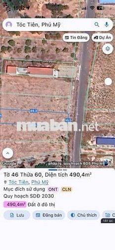 Quá Rẻ Cho Lô Đất 10 X 50 TC 40 Giá Chỉ 1.2 tỷ( Sát Ủy Ban Tóc Tiên)