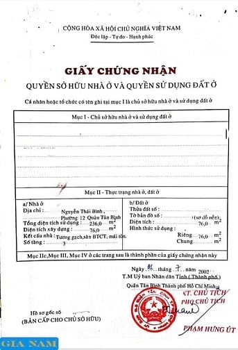 BÁN NHÀ GÓC 2 MẶT TIỀN : 214 NGUYỄN THÁI BÌNH - P. 12 - Q. TÂN BÌNH