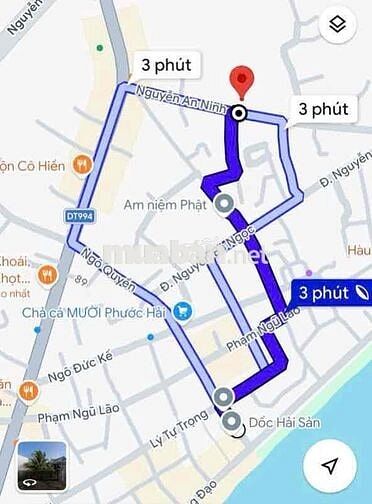 🔥 BÁN ĐẤT MẶT TIỀN NGUYỄN AN NINH – PHƯỚC HẢI – GẦN BIỂN – GIÁ TỐT ĐẦU