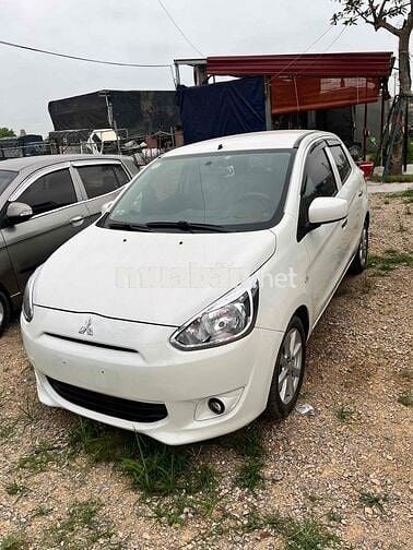 Mitsubishi Mirage 2014 90000 km Trắng