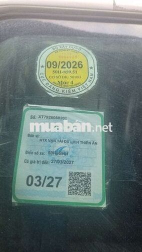 Toyota Hiace Van 3 chỗ 940kg 2006 Máy dầu