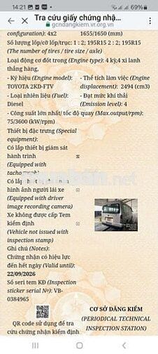 Toyota Hiace Van 3 chỗ 940kg 2006 Máy dầu
