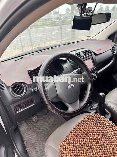 Mitsubishi Mirage 2014 90000 km Trắng