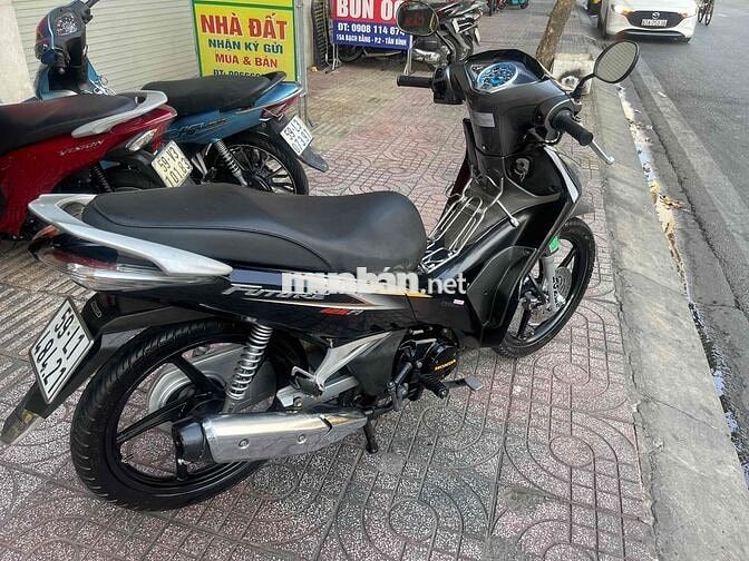 Honda Future 125 Fi Đen bạc 1491 km