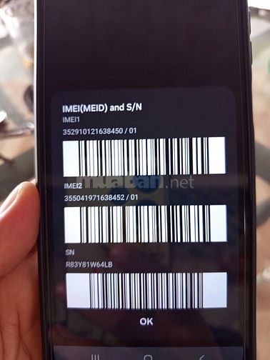 Bán điện thoại Samsung A07 bản 6/128gp còn bảo hành. 