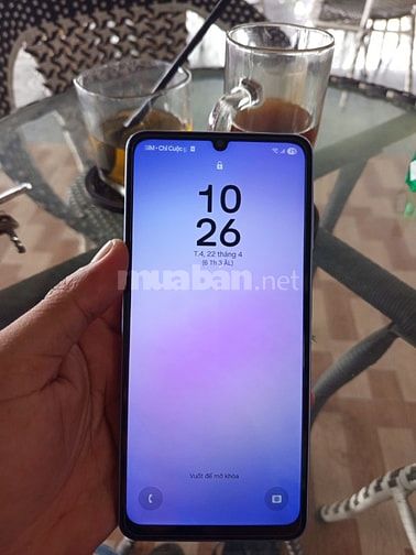 Bán điện thoại Samsung A07 bản 6/128gp còn bảo hành. 