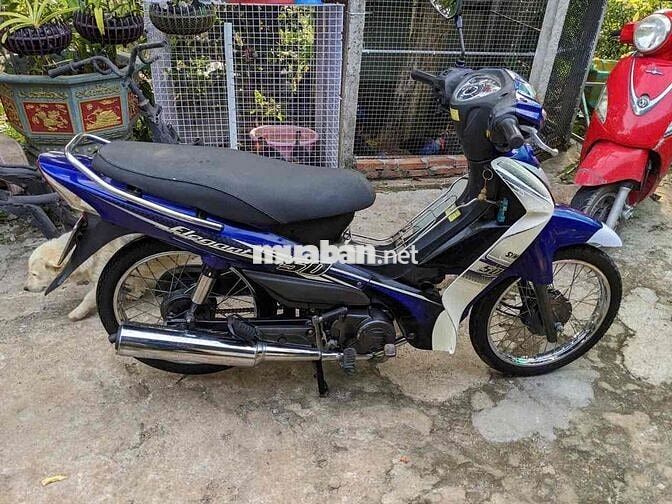 SYM Elegant 50cc Xanh trắng