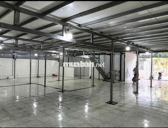 Cho Thuê Xưởng Nền Gạch, Trệt Lửng tại Hà Huy Giáp Q12