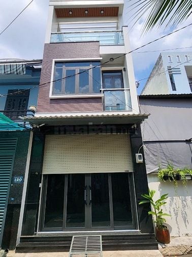 BÁN NHÀ MẶT TIỀN ĐƯỜNG SỐ 24 (LÊ VĂN QUỚI RẺ VÀO)