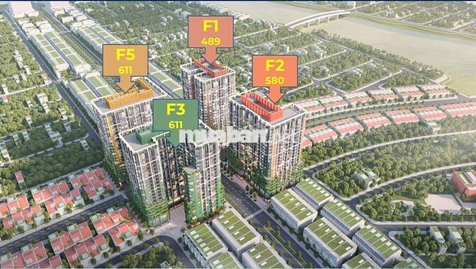 Căn góc 2PN Sân Vườn Tầng 8 101,2m2 Chỉ 3,5 Tỷ Chiết khấu 27%