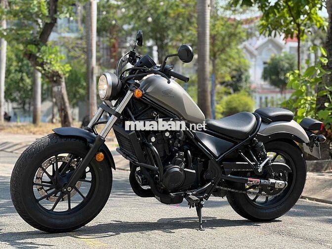 Honda Rebel 500 Xám, có giao lưu xe.