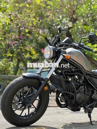 Honda Rebel 500 Xám, có giao lưu xe.