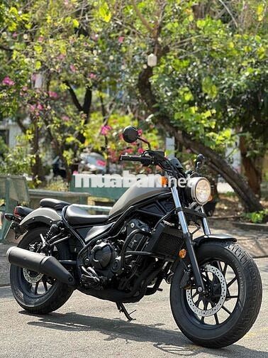 Honda Rebel 500 Xám, có giao lưu xe.