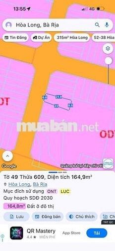 tôi chính chủ cần bán lô đất phường tam long