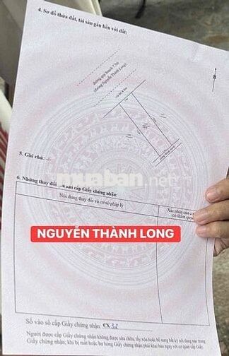 Bán lô đất Nguyễn Thành Long Hoà Hiệp Nam Liên Chiểu