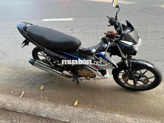 Suzuki Raider 2015 Đen trắng xanh