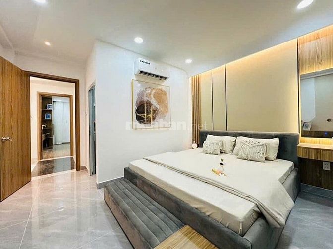 Căn 49.2m² Phan Đăng Lưu, Phú Nhuận xây 1 trệt 3 lầu. Hẻm 5m, sổ sẵn