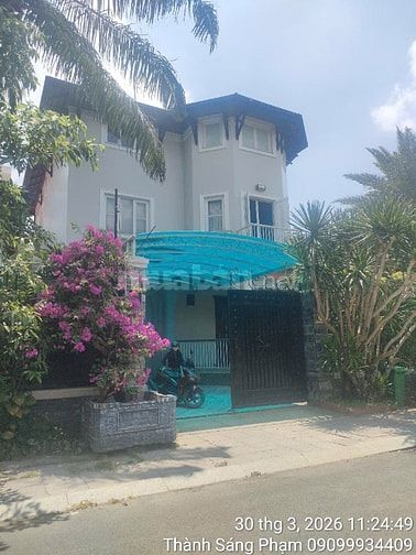 Bán Biệt Thự trệt 2 lầu khu Vila thủ thiêm.97 tỷ