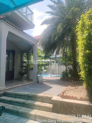 Bán Biệt Thự trệt 2 lầu khu Vila thủ thiêm.97 tỷ