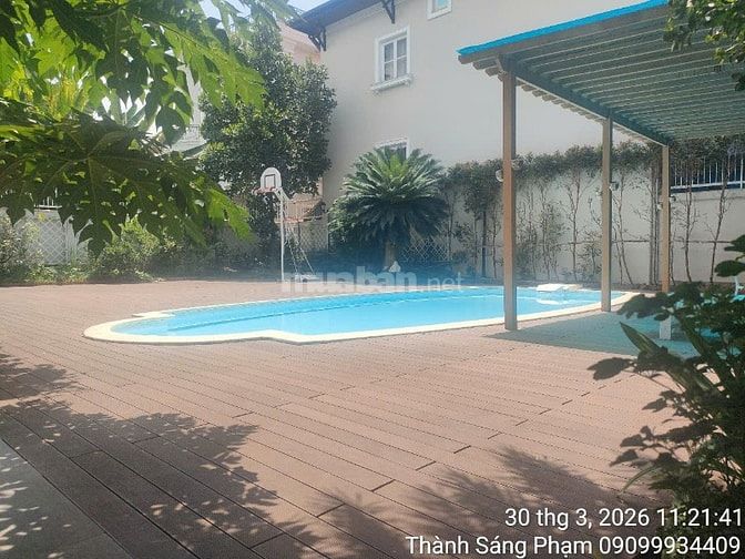 Bán Biệt Thự trệt 2 lầu khu Vila thủ thiêm.97 tỷ
