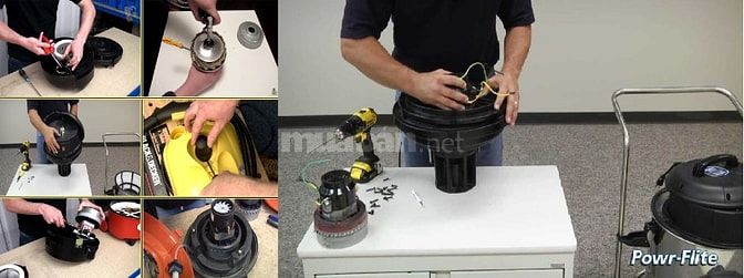 Kỹ Thuật Sửa Chữa, Bảo Dưỡng Máy Chà Sàn, Máy Hút Bụi