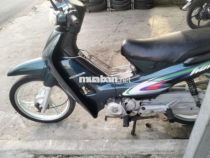 Honda Wave nhỏ màu Xanh