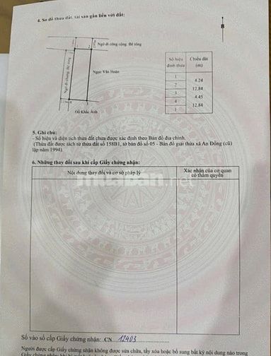 Bán lô góc 55,8m2 Vân Tra An Dương Hải Phòng