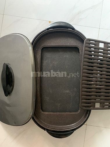 Vali nướng BBQ+chiên xào xịn của Panasonic
