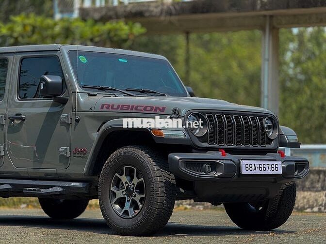Jeep Rubicon Màu Xi Măng Lenkeng Sx2020