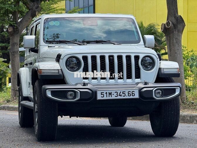 Jeep Sahara JL 2023 Trắng 10.000 km