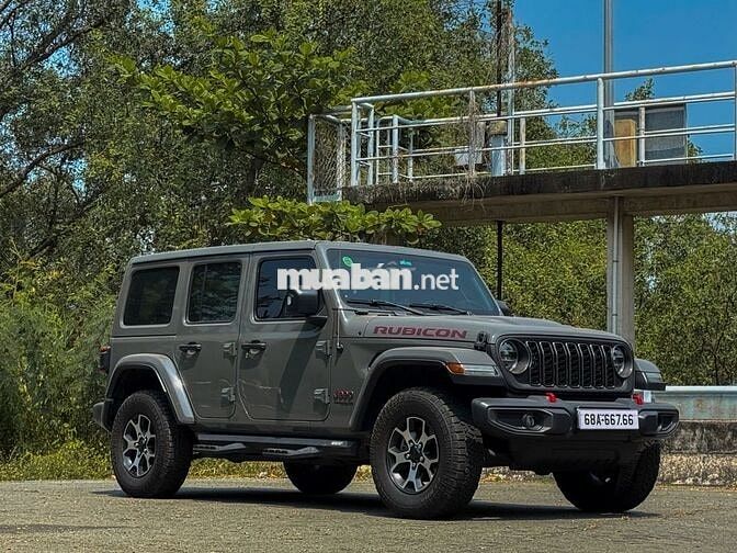 Jeep Rubicon Màu Xi Măng Lenkeng Sx2020
