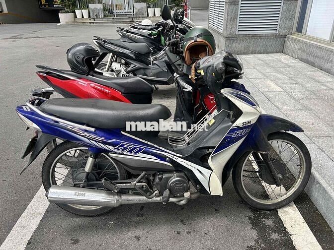 SYM Elegant 50 2015 Xanh trắng