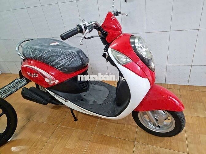 SYM Elite 50 Đỏ trắng