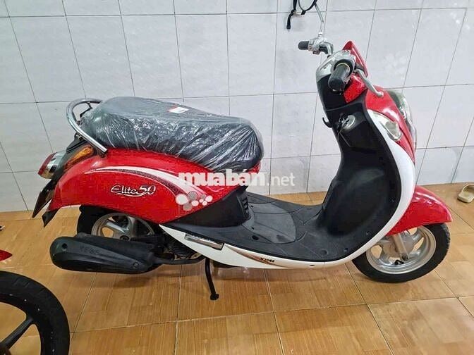 SYM Elite 50 Đỏ trắng