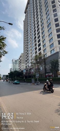 MẶT TIỀN 20M – XUÂN DIỆU TÂY HỒ, KHÔNG CÓ LÔ THỨ 2