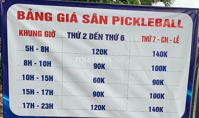 Sang nhượng tổ hợp sân Pickleball - Cafe mặt tiền Ngô Chí Quốc-Thủ Đức