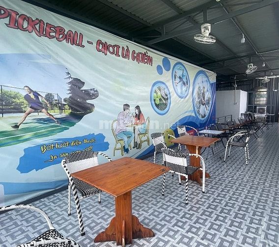 Sang nhượng tổ hợp sân Pickleball - Cafe mặt tiền Ngô Chí Quốc-Thủ Đức