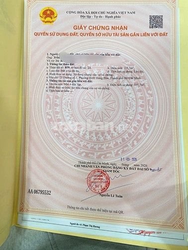 Bán 2 Nhà cấp 4, MTKD  Đg số 1, BHH, Bình Tân, 7.7tỷ 118m2 (HÓT)