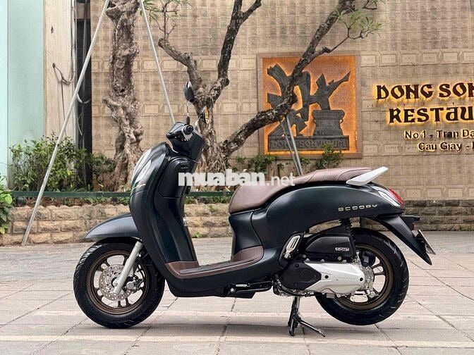 Scoopy 11fi đen nhám 2025 khoá smartkey chạy 3ngin