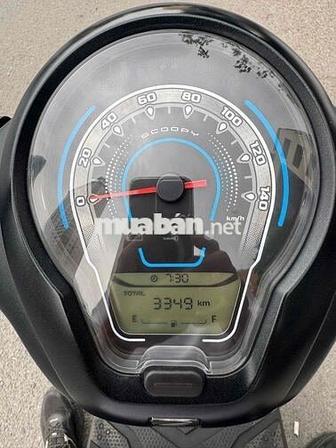 Scoopy 11fi đen nhám 2025 khoá smartkey chạy 3ngin