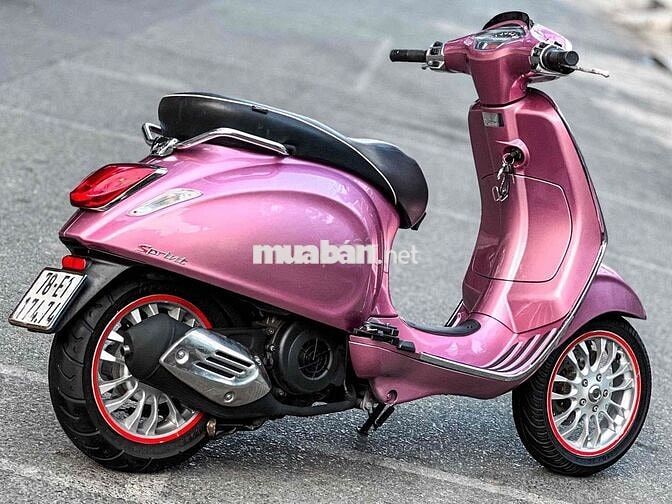 Piaggio Vespa 125 2015 Hồng bst 9c nợ xấu trả 50%
