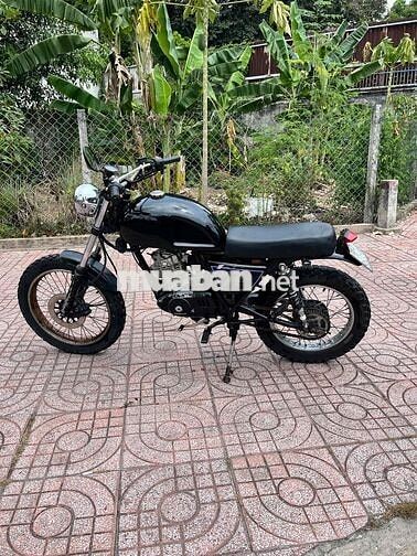 Suzuki GN 125cc Cafe Racer không có cavet máy êm