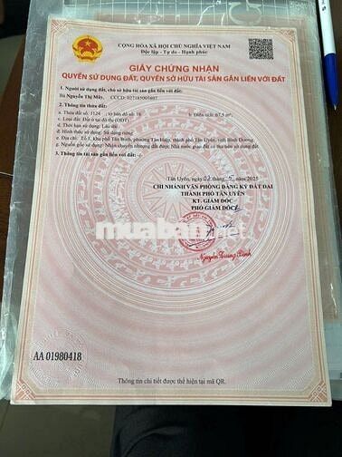 Bán gấp nhà ngay chợ, giá tốt chỉ 2ty750 (thương lượng) SHR