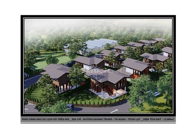 Siêu quỹ đất 1,2ha, MT đường Nguyễn Đình Quân, P. Cam Ly - Đà Lạt