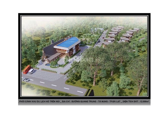 Siêu quỹ đất 1,2ha, MT đường Nguyễn Đình Quân, P. Cam Ly - Đà Lạt