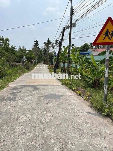 Chính chủ bán gấp 280m² đất Trường Lạc, Ô Môn, 50m thổ cư, giáp sông,