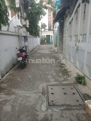 Hẻm xe hơi Trần xuân soạn 4,1m x 23m nhà 1lau cách đường TXS 20m