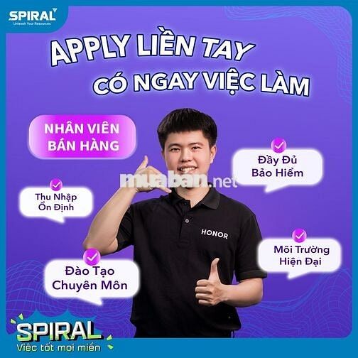 HONOR_TUYỂN DỤNG NHÂN VIÊN TƯ VẤN BÁN HÀNG 