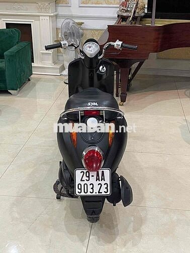 XE MÁY 68 - SYM Elite 2020 Đen Mờ